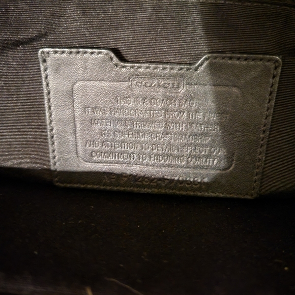 SOLD.   Coach laptop bag authentic - Picture 3 of 3